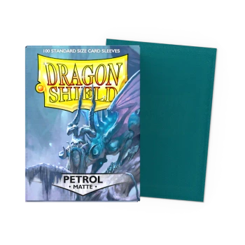 Koszulki na karty Dragon Shield - Matte Sleeves - Petrol (100 szt.)