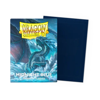 Koszulki na karty Dragon Shield - Matte Sleeves - Midnight Blue (100 szt.)