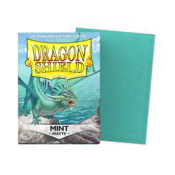 Koszulki na karty Dragon Shield - Matte Sleeves - Mint (100 szt.)