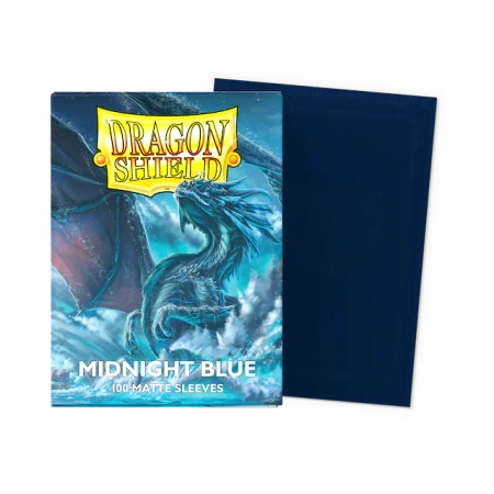 Koszulki na karty Dragon Shield - Matte Sleeves - Midnight Blue (100 szt.)