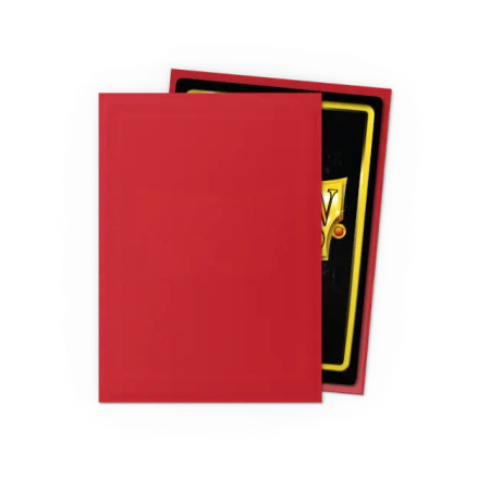Koszulki na karty Dragon Shield - Matte Sleeves - Crimson (100 szt.)