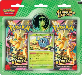 Pokémon TCG: Mega Evolution - Ascended Heroes - Trainer's 2-pack Blister - Erika