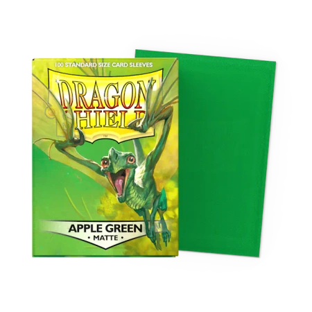 Koszulki na karty Dragon Shield - Matte Sleeves - Apple Green (100 szt.)