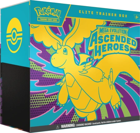 Pokémon TCG: Mega Evolution - Ascended Heroes - Elite Trainer Box