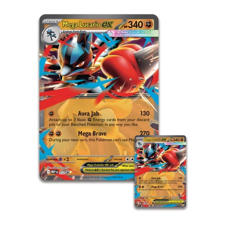 Pokémon TCG: Mega Lucario ex Figure Collection