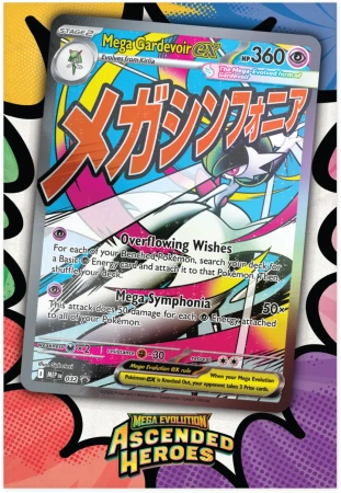 Pokémon TCG: Mega Evolution - Ascended Heroes - Premium Poster Collection - Gardevoir