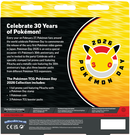 Pokémon TCG: 2026 Pokémon Day Collection