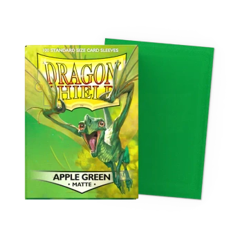 Koszulki na karty Dragon Shield - Matte Sleeves - Apple Green (100 szt.)