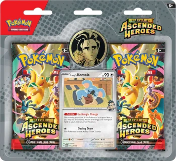 Pokémon TCG: Mega Evolution - Ascended Heroes - Trainer's 2-pack Blister - Larry