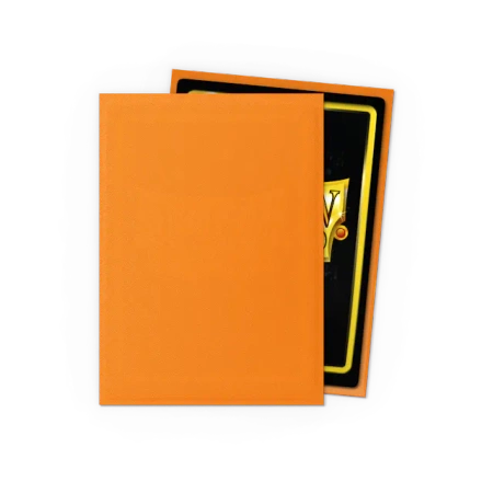 Koszulki na karty Dragon Shield - Matte Sleeves - Orange (100 szt.)