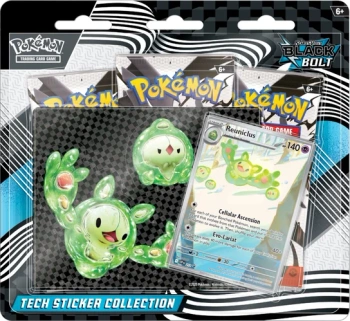Pokémon TCG: Scarlet & Violet - Black Bolt - Tech Sticker Collection: Reuniclus