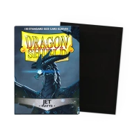Koszulki na karty Dragon Shield - Matte Sleeves - Jet (100 szt.)