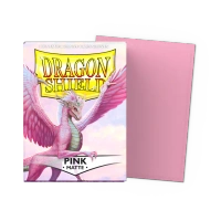 Koszulki na karty Dragon Shield - Matte Sleeves - Pink (100 szt.)